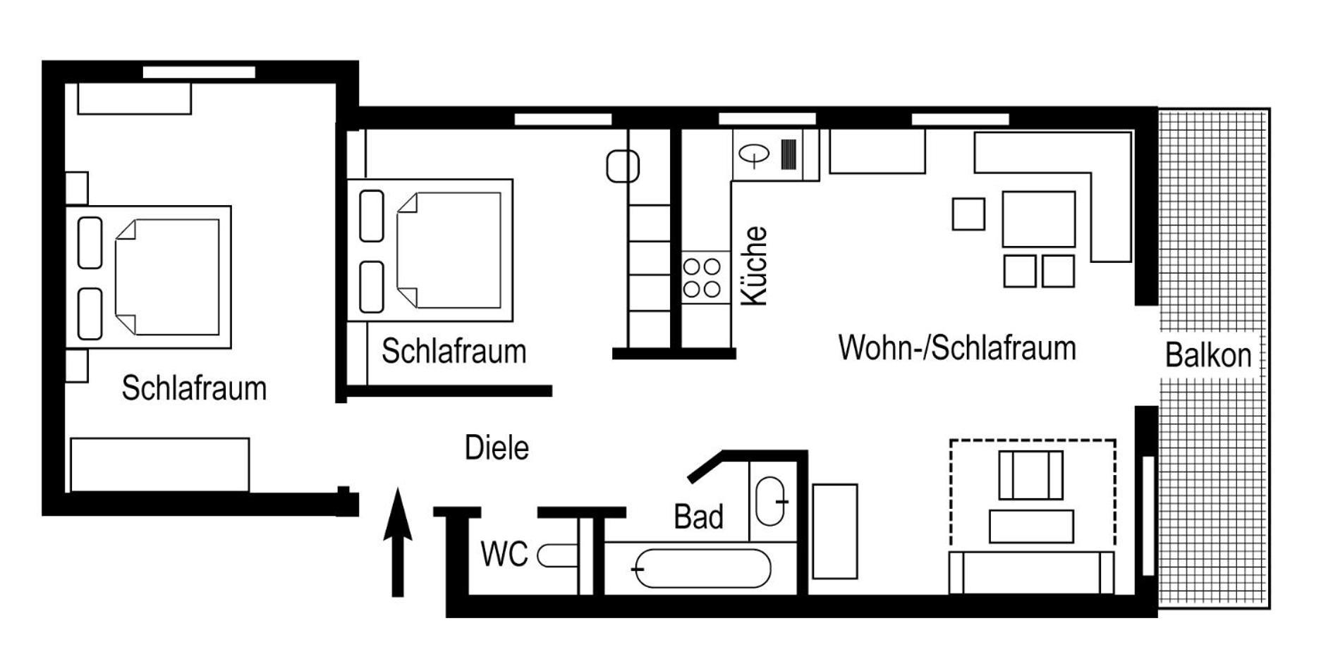 Appartements Oswaldeck Bad Kleinkirchheim Room photo